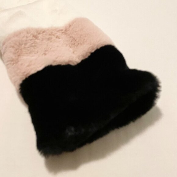 Forever 21 Faux Fur Jacket Womens Size Large - Picture 7 of 15